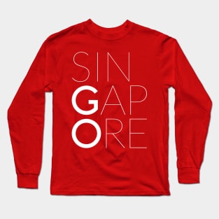 Go Singapore Long Sleeve T-Shirt